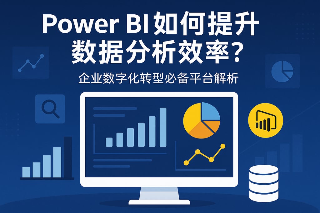 Power BI如何提升数据分析效率？企业数字化转型必备平台解析